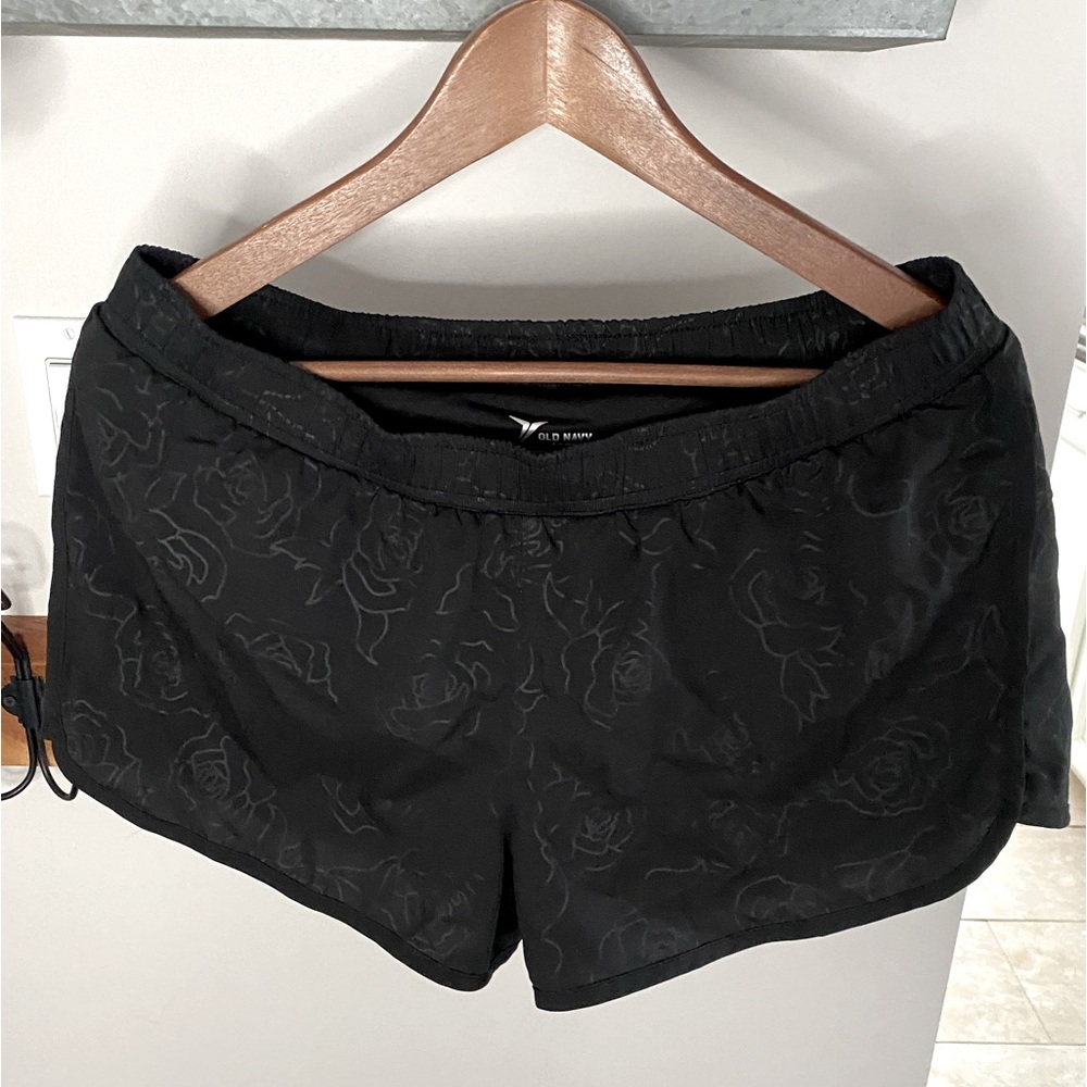 Old Navy Black Running shorts